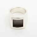 Men's black gentleman ring gallery image