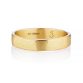 Loki men's Fairtrade 18ct gold wedding ring product view