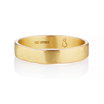 Loki Mens Fairtrade 18ct Gold Wedding Ring