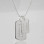 Mens Birth Day Celebration Dog Tags Necklace
