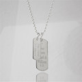 Men's Birth Day Celebration Dog Tags Necklace Men's Birth Day Celebration Dog Tags Necklace product image