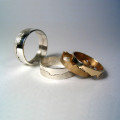 Coastline Map Ring Personalised coastline map ring product image