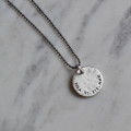 Men's personalised silver pendant product image