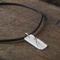 Men's Strike pendant on a rubber length