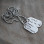 Mini Silver Identity Dog Tags