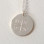 Engraved Monogram Arrows Necklace
