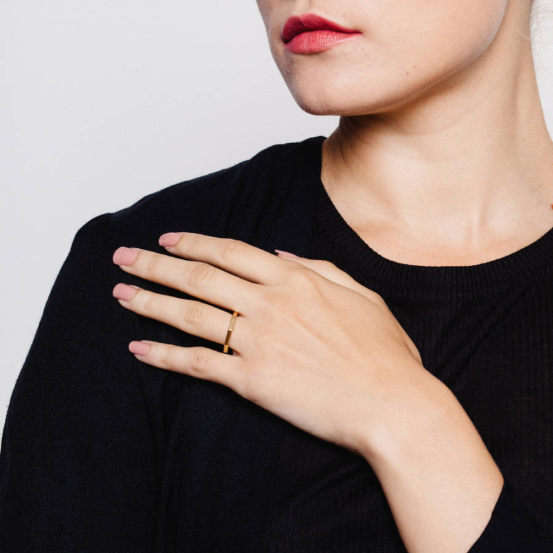 Octagon Bolt Ring product photograph