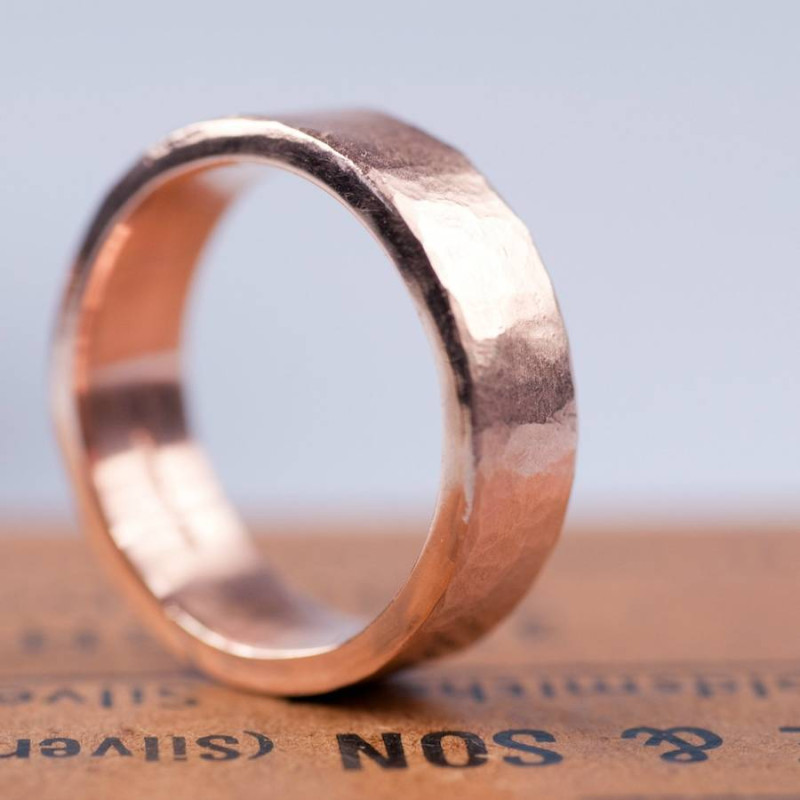 Organic men's ring