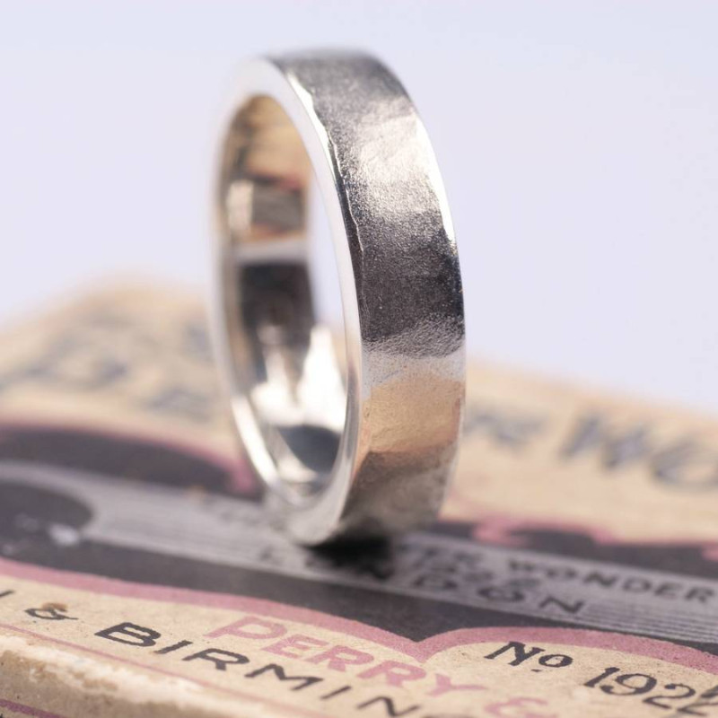 Organic Textured 18ct Gold Ring Organic Textured 18ct Gold Ring product image