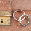 Organic Wide Gold Ring Organic wide gold ring