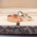 Organic Wide Gold Ring Organic wide gold ring