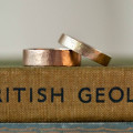 Organic Wide Gold Ring Organic wide gold ring