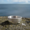 Men's Coastline Map Ring Personalised men's coastline map ring product image