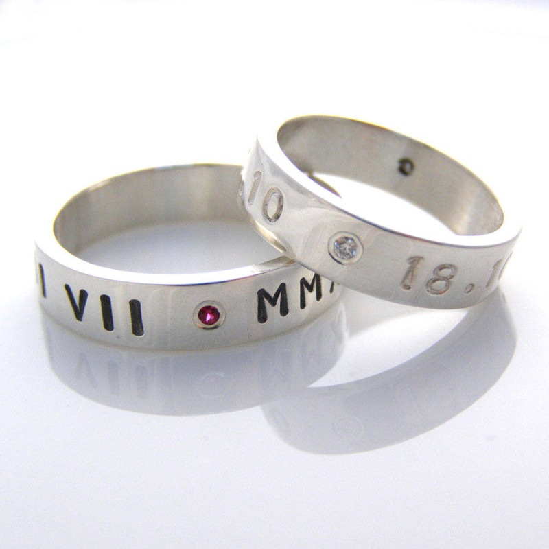 Personalised couple ring product image