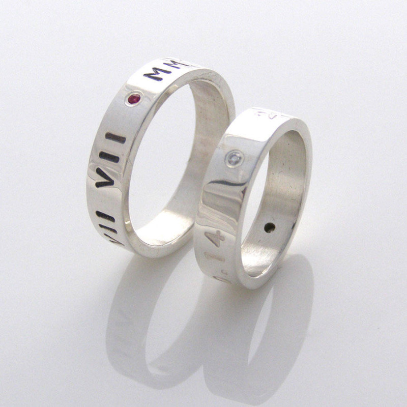 Personalised couple ring product view
