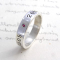 Personalised couple ring product view