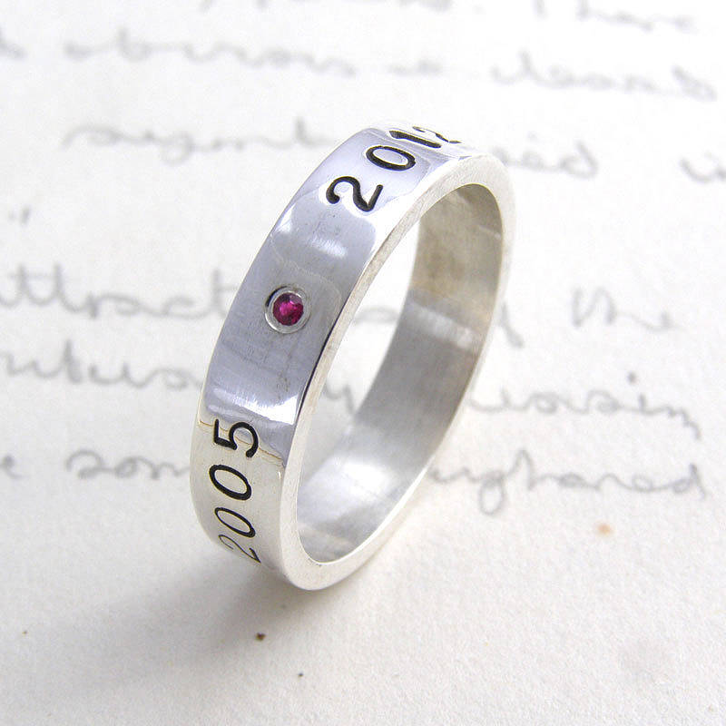 Personalised couple ring product view