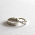 Personalised pair of rings