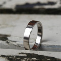 18ct White Gold Flat Wedding Band 18ct White Gold Flat Wedding Band product image