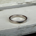 18ct White Gold Flat Wedding Band 18ct White Gold Flat Wedding Band product view
