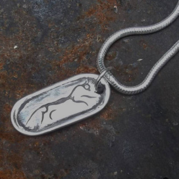 Uffington Horse Silver Pendant Uffington Horse Silver Pendant