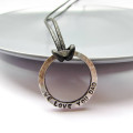 Personalised Daddy Necklace with circular pendant