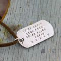 Personalised Dog Tag Necklace Personalised dog tag necklace product image