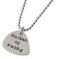 Personalised men's plectrum chain product image