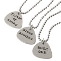 Personalised men's plectrum chain product image