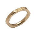 Personalised Hexagonal Ring Personalised hexagonal ring product image