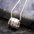 Personalised Hoop Pendant - Gallery Image 1 Personalised Hoop Pendant gallery image 1
