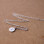 Personalised Initial Necklace Sterling Silver