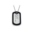 Personalised Men's Identity Tag Necklace Personalised Men's Identity Tag Necklace product image