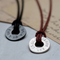 Personalised men's polo pendant
