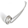 Personalised men's Rumours spiral necklace