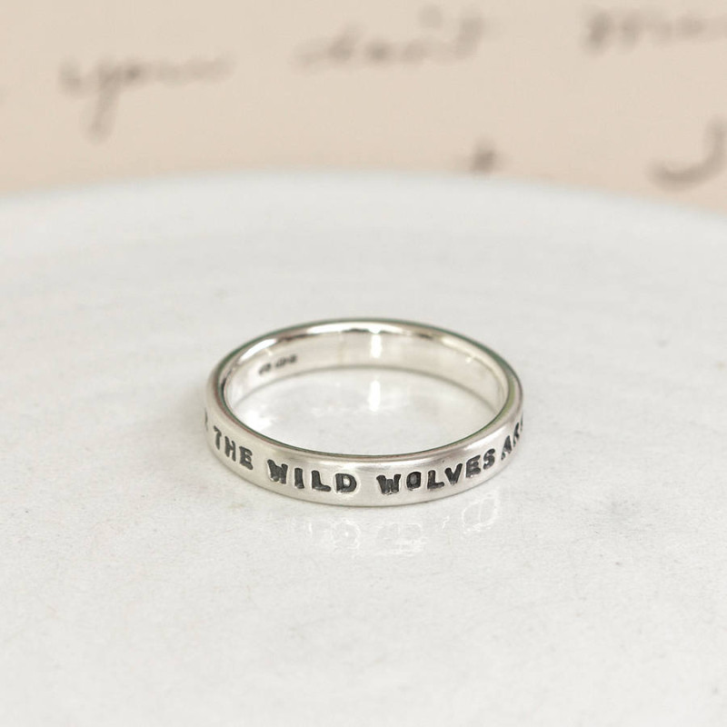 Personalised Message Ring Personalised message ring product image