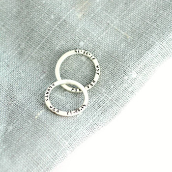 Personalised Message Ring Personalised Message Ring