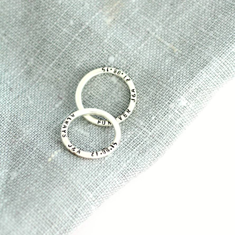 Personalised Message Ring Product View Personalised Message Ring product view