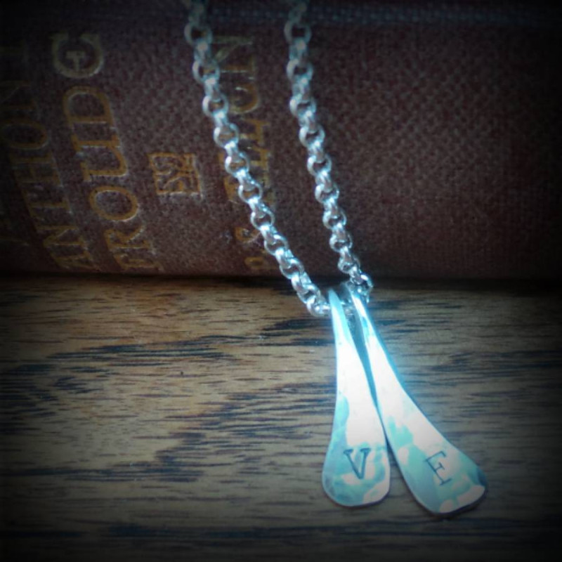 Personalised Blade Pendant Personalised blade pendant