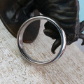 Men's personalised wedding ring