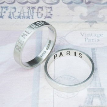 Personalised Remember… Your Story Ring Personalised Remember… Your Story Ring