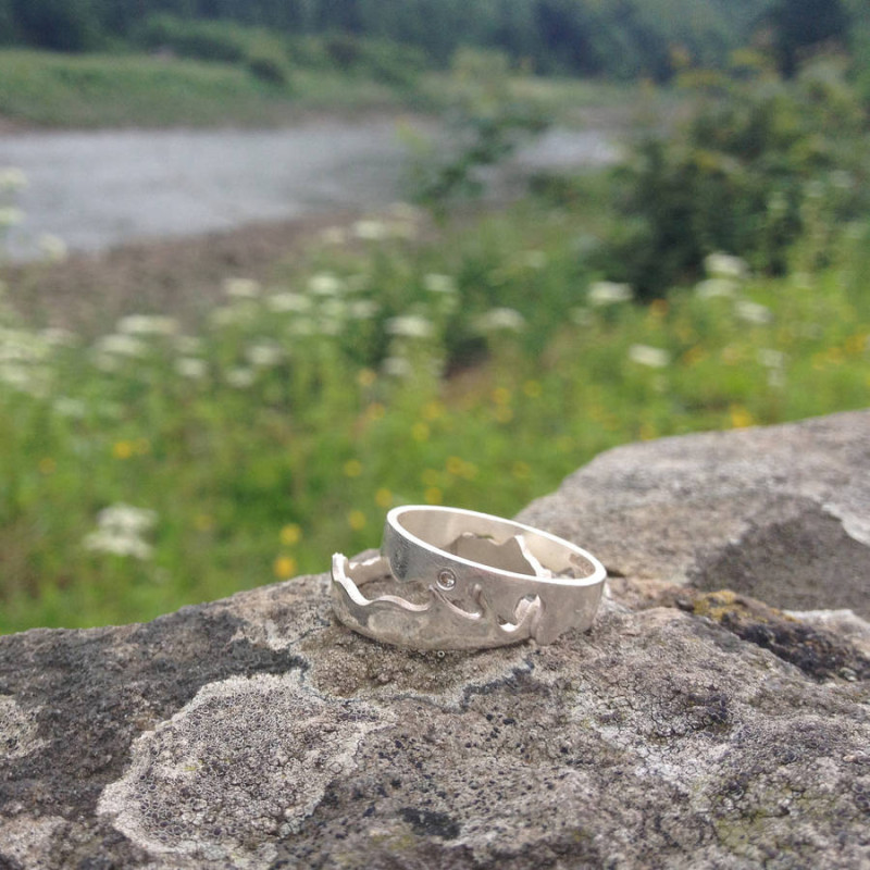 Personalised River Ring Personalised River Ring product image