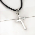 Personalised Silver Cross Necklace Personalised silver cross necklace