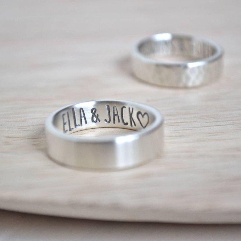 Silver Secret Message Ring Silver Secret Message Ring