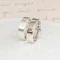 Personalised Silver Hidden Message Ring Personalised silver hidden message ring