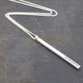 Personalised Silver Pendant Personalised Silver Pendant