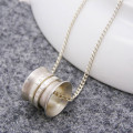 Personalised Silver Spinner Pendant product image