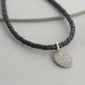 Personalised St Christopher necklet pendant