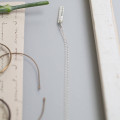 Personalised sterling silver tag necklace product view