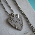 Personalised Union Jack plectrum
